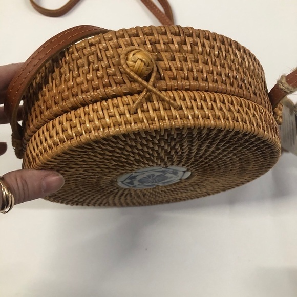 Vietnam women’s wicker Crossbody New with tags - Picture 4 of 10